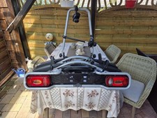 Thule Fahrradträger Anhängerkupplung für 2 Fahrräder EW 900 Silber