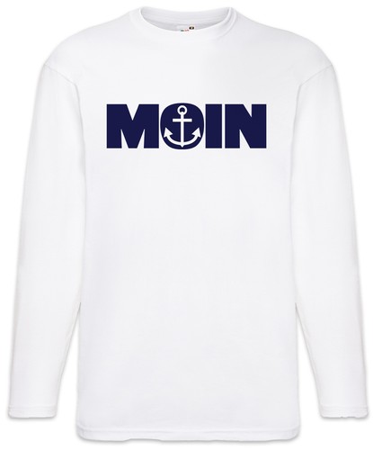 Moin langarm shirt - t-shirt, anker