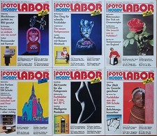 Foto Hobby Labor 1989 kompletter Jahrgang Hefte 1-6 Zeitschrift Fotolabor