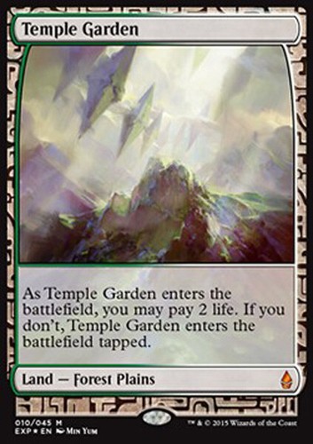 Mtg temple garden - temple,