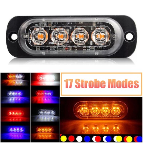 Paar 4led auto warnlicht - 1-paar,