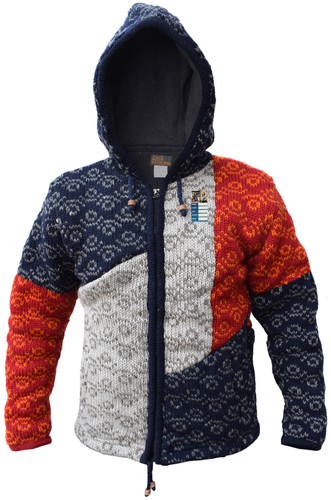 Aus wolle patchwork - wolle,