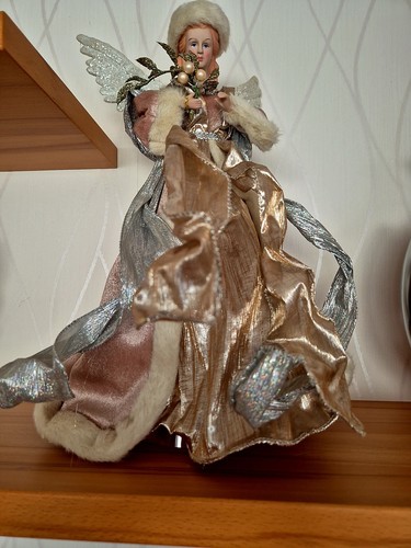 Engel dekoration brokat kleid - dekoration,
