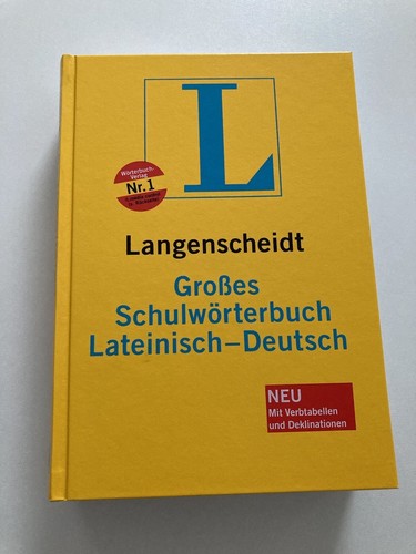Lateinisch deutsch großes - lateinisch, |
