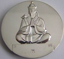 MÄRCHEN - Des Kaisers Nachtigal - 50 MM & 100 GRAMM SILBER MEDAILLE SILBERBARREN