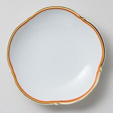 Meissen Untertasse Tee Koralle Großer Ausschnitt 2. Wahl Neuwertig