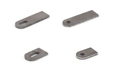 Anschweißlasche Halter Metall