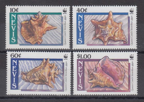 Nevis 1990 wwf fechterschnecke - wwf,
