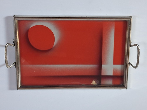 Kleines tablett bauhaus - ,