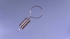 BULLE CLOCK Messingfarbener