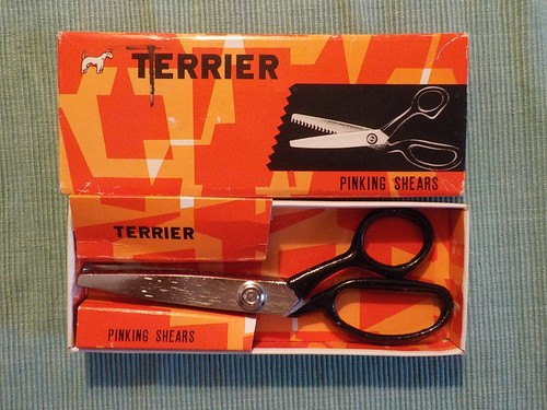 Terrier pinking shears - terrier,