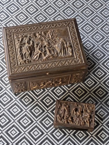 Antike schatulle mit - antike,