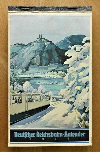 Deutscher reichsbahn kalender - deutscher, reichsbahn-kalender