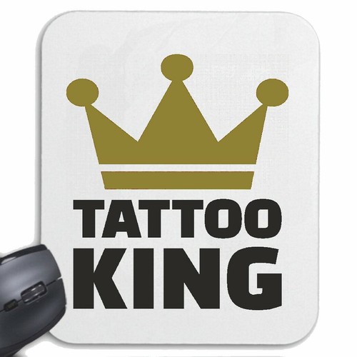 Mousepad mauspad tattoo king - tattoo,
