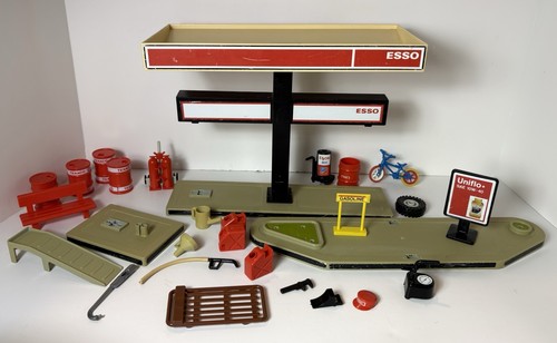 Playmobil gas station - gas,