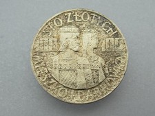Polen 100 Zloty Silber 1966