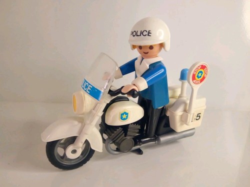 Playmobil motorrad polizei - playmobil,