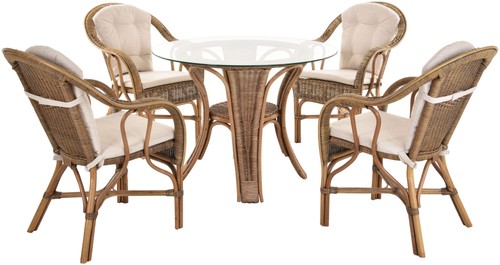 Set rattan wintergarten lm - set/5,