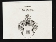 1830 Rehden Wappen coat of
