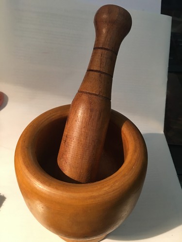 Handlicher mörser mit - handlicher,