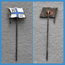 A443: Ältere emaillierte Fussball-Nadel vom Sportverein Hertha 03 Zehlendorf