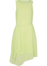 Kleid m abnehmbarer Brosche Gr. 42 Mintgrün Abendkleid Minikleid Partykleid Neu*