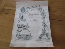 LORRAINE - DIPLOME COMICE