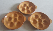 NEU MELITTA Ceracron Form 63 Ammerland Eichenforst 3x Schneckenteller Eierteller