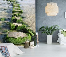 3D Stein Straße Q5785 Tapete