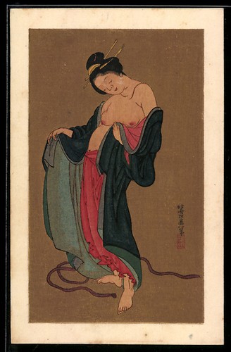 Ansichtskarte japan geisha - japan,,