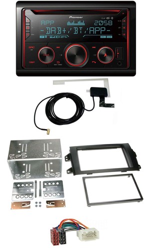 Pioneer 2din mp3 dab - 2din, usb