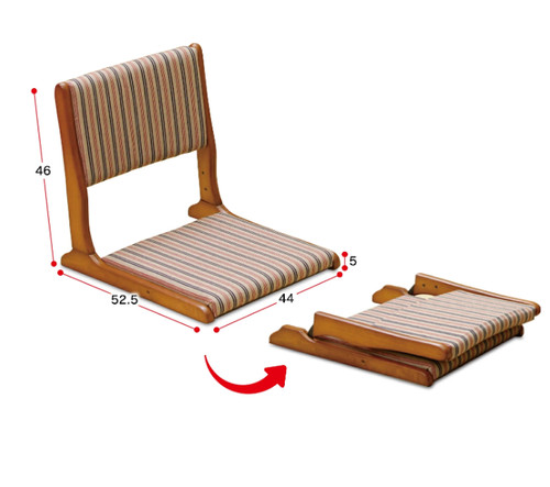 Japanischer zaisu stuhl tatami - stuhl,