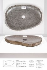 Naturstein Aufsatz-Waschbecken