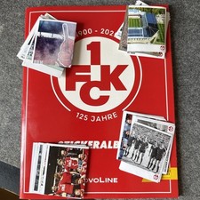 125 Jahre 1. FC Kaiserslautern FCK - Panini Sticker