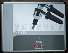 Masterfix MFX 612 S Nietmuttern-Ratsche, M6 - M12, Alukoffer + Alu Nietmuttern