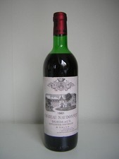 Wein 1961 chateau naudonnet - wein,
