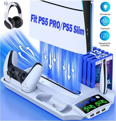 Ps5 slim pro ständer mit - slim/pro,