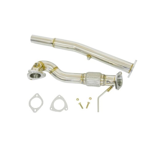 Downpipe edelstahl 76mm audi - downpipe,