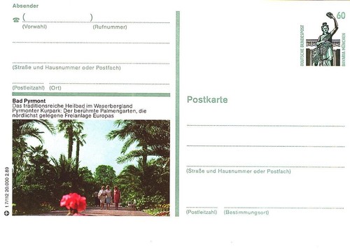 Bildpostkarte bad - **,