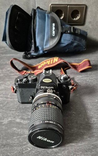 Nikon schwarz mit - nikon,
