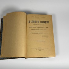 La Lengua De Cervantes 1906