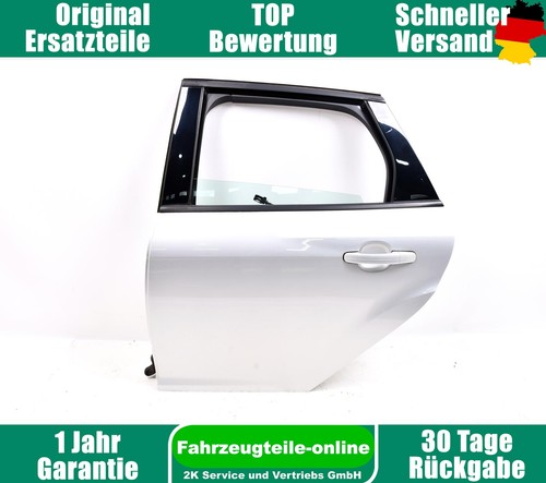 Tür hinten links polar silber - tür,
