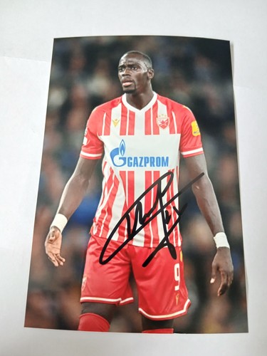 Signiertes foto cherif - signiertes,