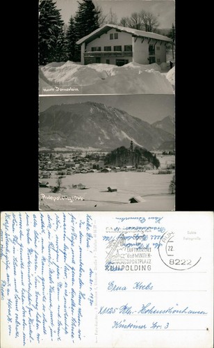 Ruhpolding panorama ansicht - ruhpolding, &