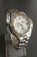 Seltene Armbanduhr Herrenuhr EDEN Switzerland Swiss Made Bicolor. 