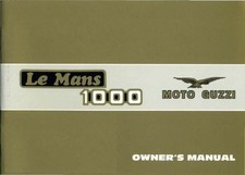 Moto Guzzi owners manual book