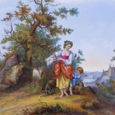 Meissen Watteau Malerei