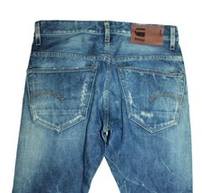 G-Star 3301 Tapered  Jeans  W30 L30 Herren Raw Denim Blau