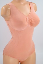 ♥Schlankstütz ZAUBERTAILLE Bauchweg -V-Body Pfirsich *Uni* XXL 50/52 SK3+5♥