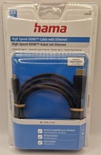 Hama HDMI Kabel 2m 4k UHD 3D HDR 2160p HDMI-A - Micro-HDMI (Typ D) Foto/Digicam